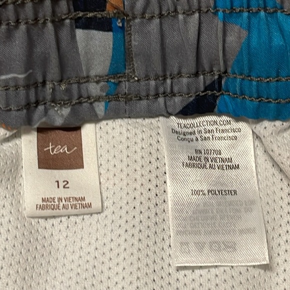 Brand new with tag Size 12 Tea Collection Boys Swim Trunks - Picture 3 of 4